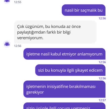 Getir Yemek Sipariş İptalinde Yaşanan Sorun