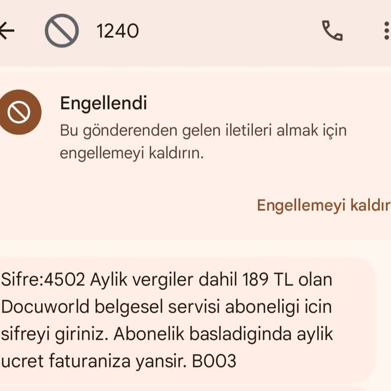 Rahatsız Edici Ve Gereksiz Mesajlar: Vodafone'un Abonelik Bildirimleri