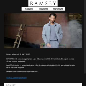 Ramsey Sipariş İptali Ve Yanlış Bilgilendirme Sorunu