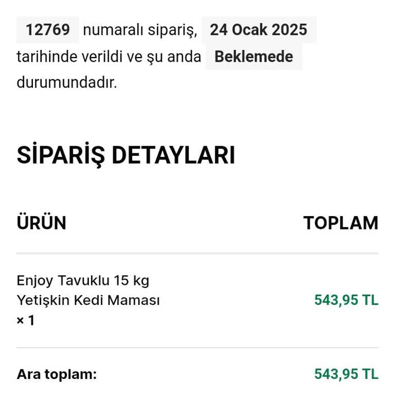 Pet Evren Para İadesi Yapılmadı!