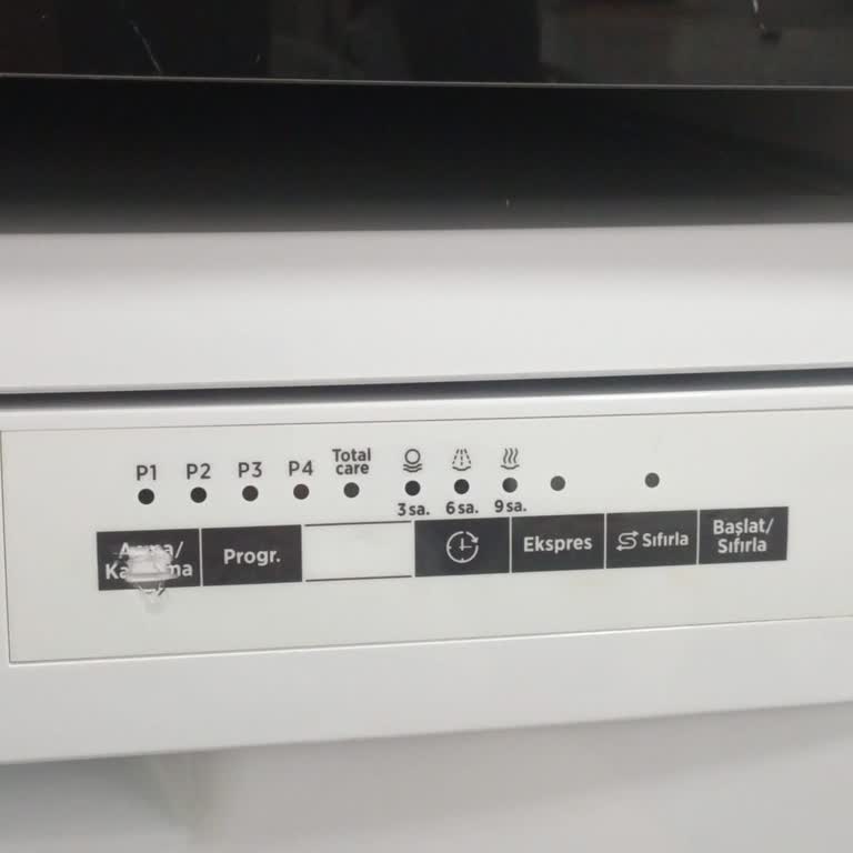 Hoover Bulaşık Makinesi Tuş Takımı Sorunu!
