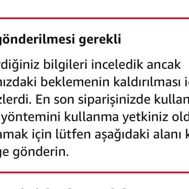 Amazon Hesap Askıya Alınması Ve Müşteri Hizmetleri Sorunu