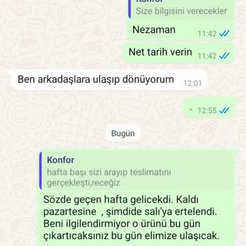 Teslimat Sürecindeki Sürekli Gecikmeler