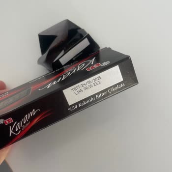 Eti Karam Çikolata İle Yaşanan Olumsuz Deneyim