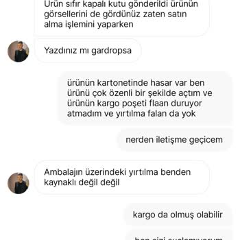 Gardrops İade Sürecinde Mağduriyet