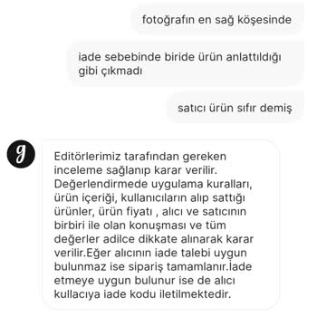 Gardrops İade Sürecinde Mağduriyet