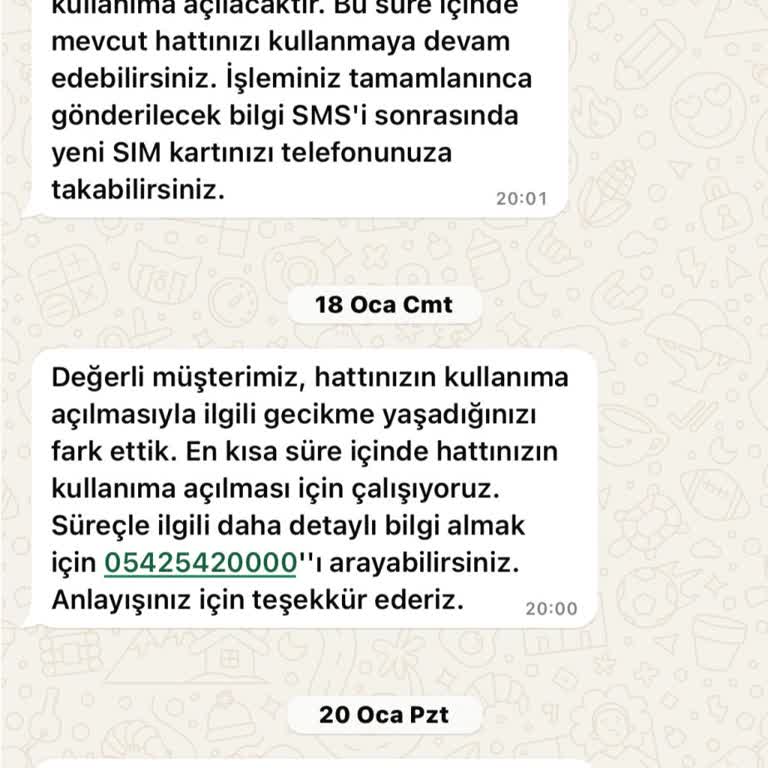 Vodafone Hat Taşıma Sürecinde Yaşanan Aksaklıklar