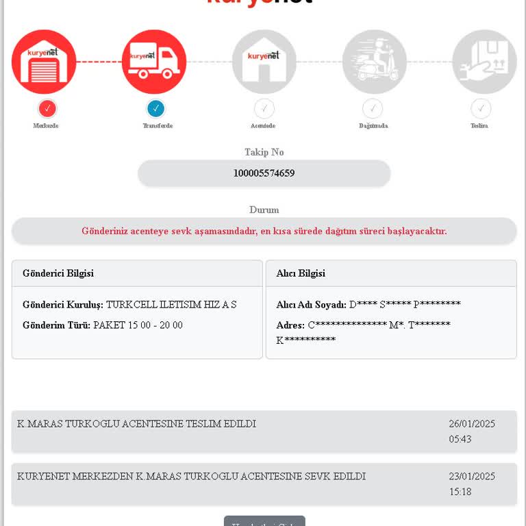 Kargom Neden Hala Gelmedi?