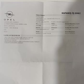 Sıfır Araçta Bitmeyen Arızalar Ve İlgisiz Servis