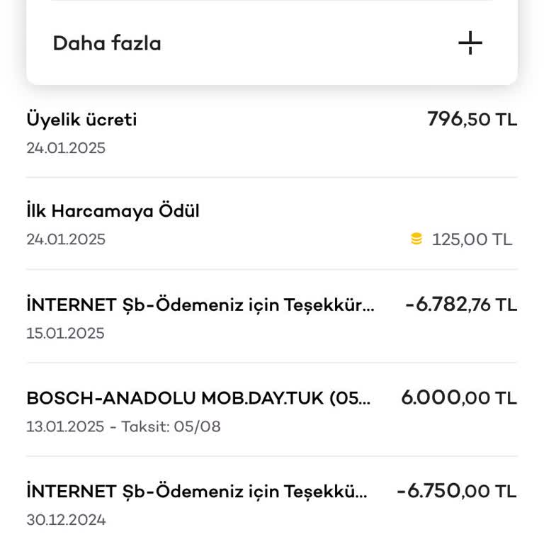 Beklenmedik Kart Aidatı Sürprizi