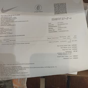 Nike Ayakkabının Kalitesizliği Ve Garanti Sorunu