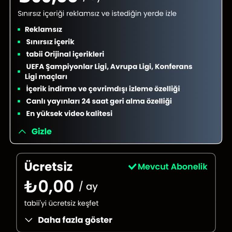 Premium Üyelik Sorunu Ve Destek Eksikliği