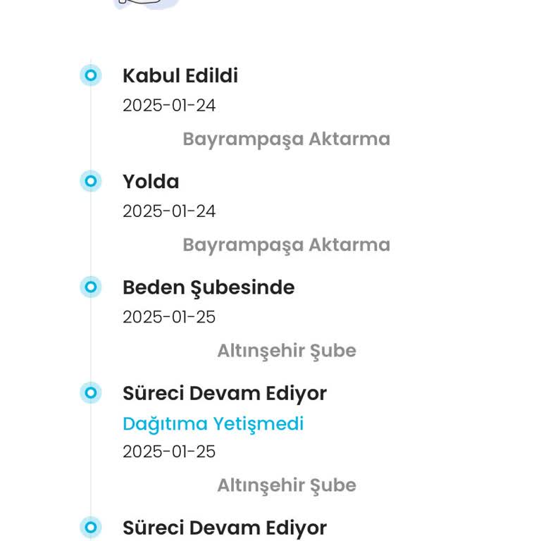 Kargo Bilgisine Ulaşamama Sorunu