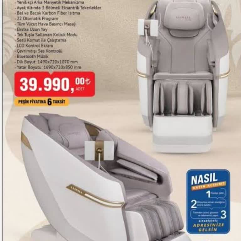 BİM'de Masaj Koltuğu Aldatmacası