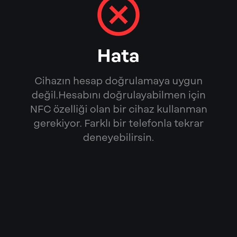 Papara NFC Olmadan Online İşlemlerim Engelleniyor!