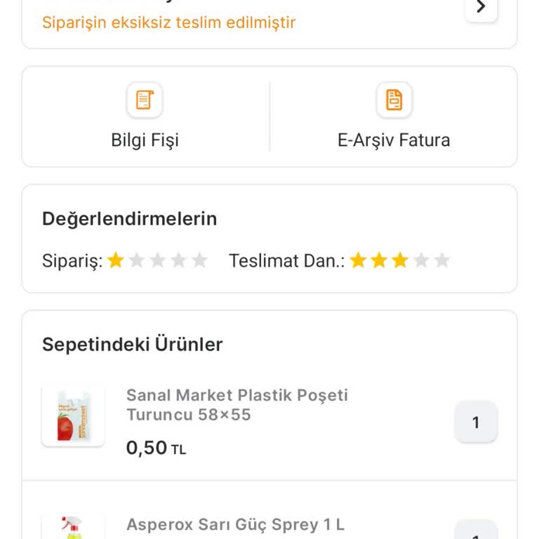 Migros Sanal Market'te Sürekli Eksik Ürün Sorunu