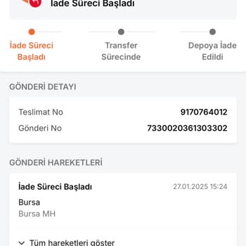 Teslim Edilmeyen Ürün Ve Haksız İade