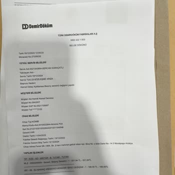 DemirDöküm İle Yaşadığım Büyük Hayal Kırıklığı