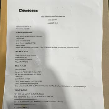 DemirDöküm İle Yaşadığım Büyük Hayal Kırıklığı