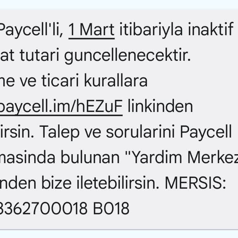 Paycell'den İptal Edilemeyen Sanal Kart Ücreti Şoku