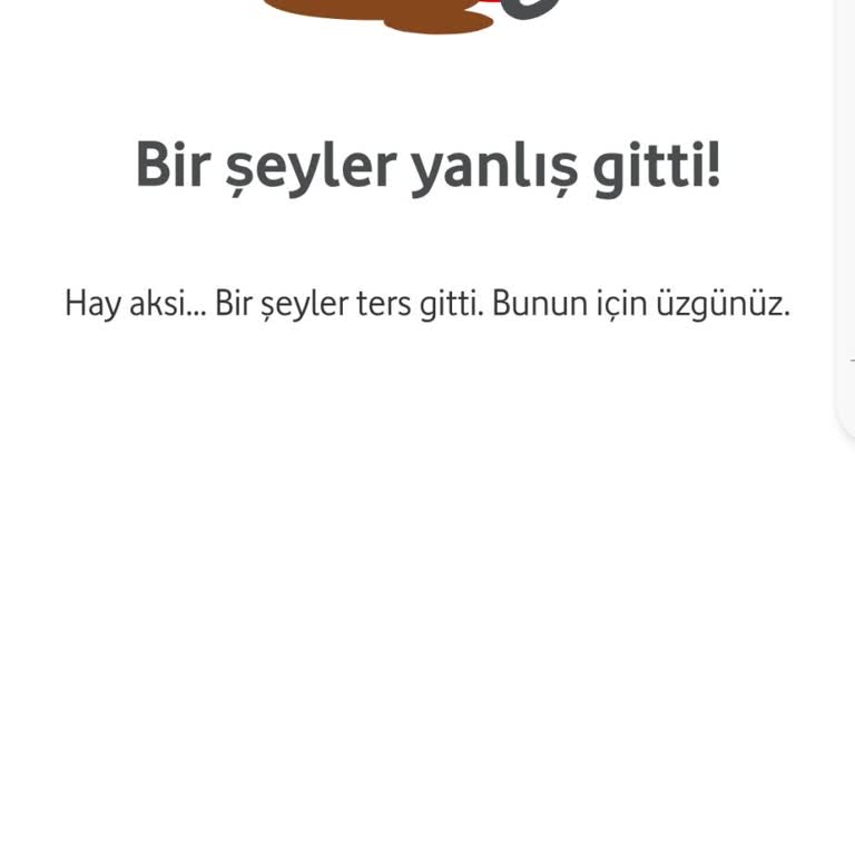 Vodafone Hediye Çarkı Sorunu: Sürekli Hata Mesajı!
