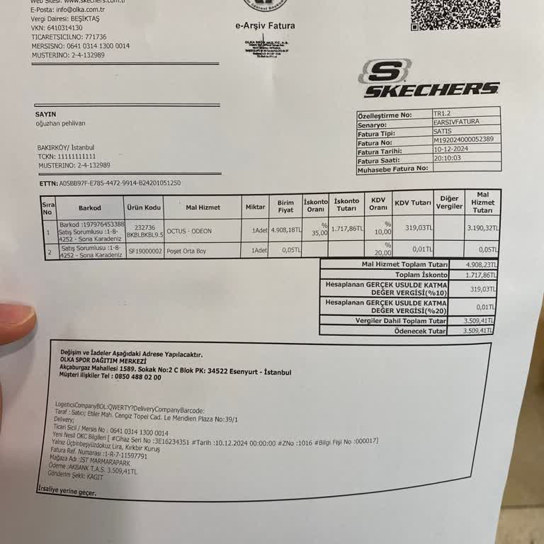 Skechers Ayakkabı Kalite Sorunu Ve İade Süreci