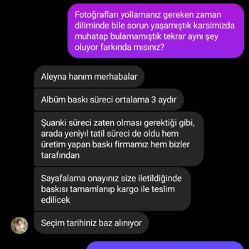 İlk Yaş Çekiminde Hayal Kırıklığı: Geciken Fotoğraflar Ve İletişim Sorunları