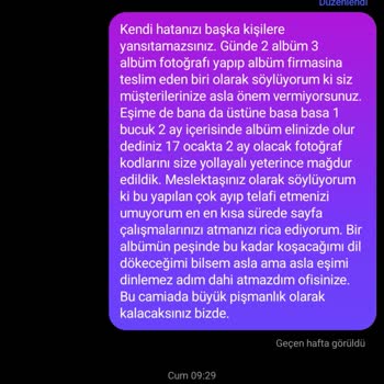 İlk Yaş Çekiminde Hayal Kırıklığı: Geciken Fotoğraflar Ve İletişim Sorunları