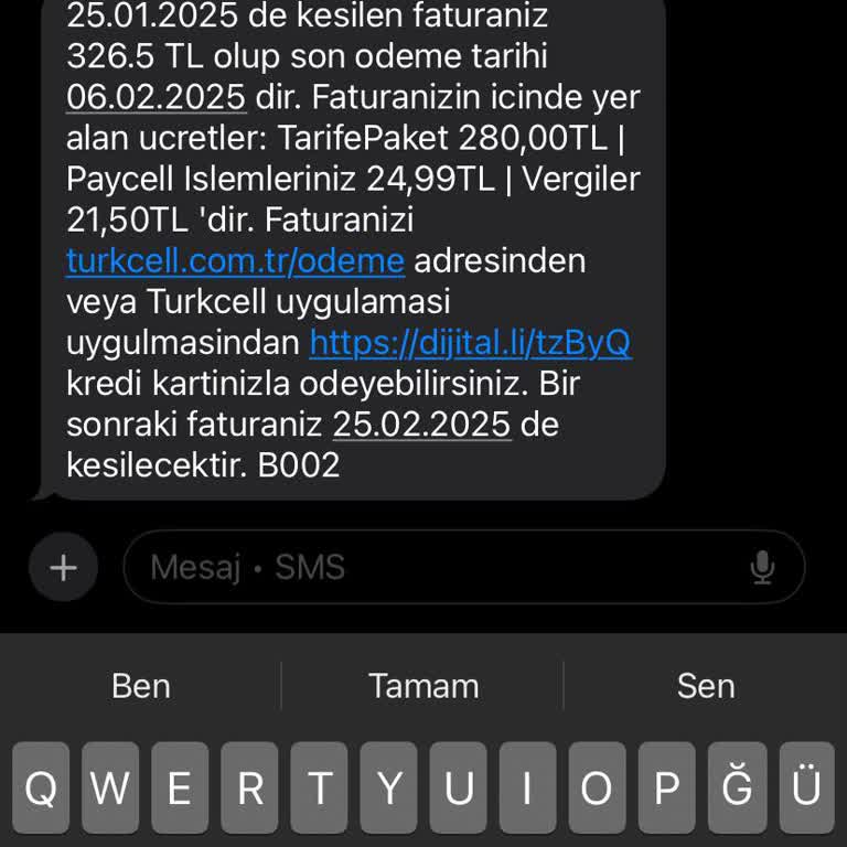 Kullanılmayan Gün İçin Yüksek Fatura Şoku