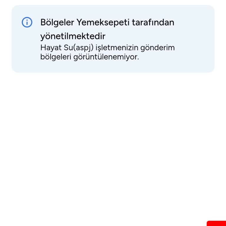 Gönderim Bölgeleri Sorunu İşletmemi Kısıtlıyor