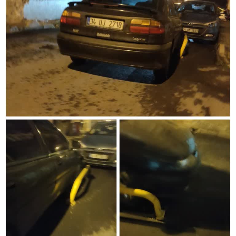 Mahallede Park Sorunu Ve Saygısız Sürücülerin Bariyer Tahribatı