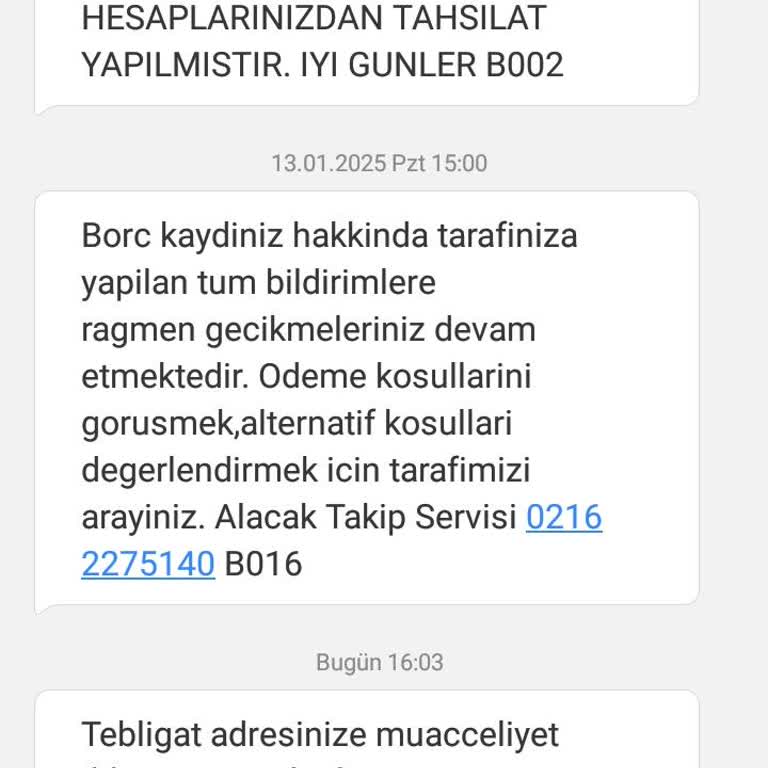 Garanti Bankası'ndan Gelen Tebligat İle İlgili Endişelerim