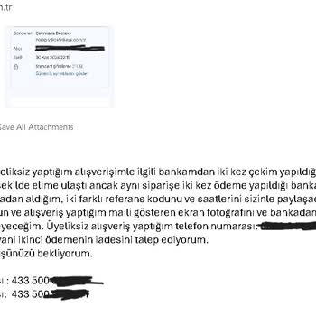 Çetinkaya'dan İade Beklerken Sessizlikle Karşılaştım