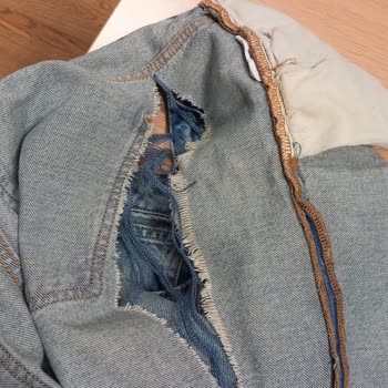 Mango'dan Aldığım Kot Pantolon Kendiliğinden Yırtıldı!