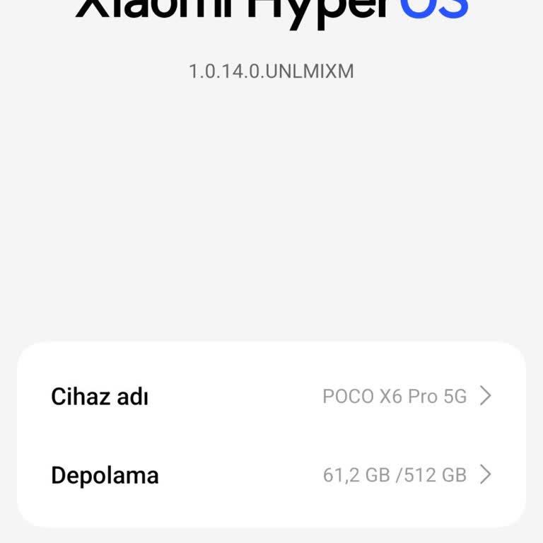 Poco Cep Telefonları Hyperos 2.0 Güncellemesi Bekleniyor