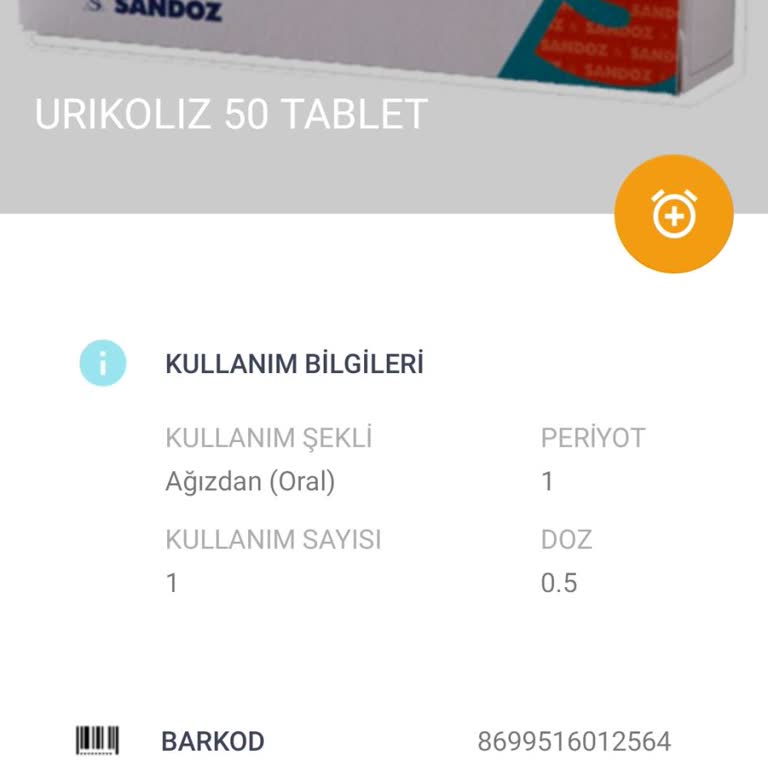 Urikoliz Tabletlerinin Piyasada Bulunmaması