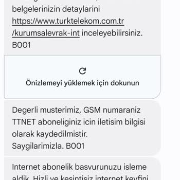 İnternet Bağlantısı İçin İletişim Eksikliği