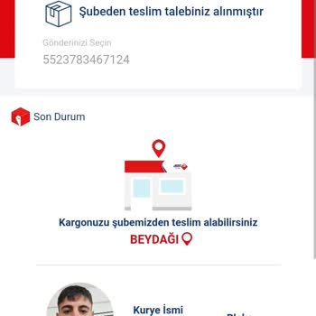 Yanlışlıkla Şubeden Alım Seçimi Sorunu