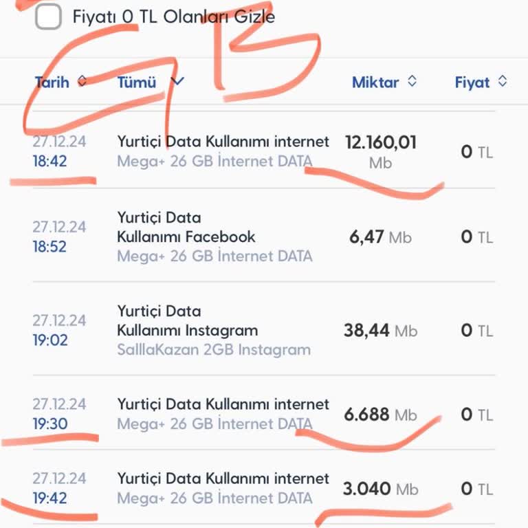 Turkcell Hattımda Aniden Tükenen İnternet