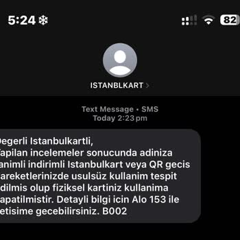 İstanbulkart'ın Haksız Kapatılması Ve İletişim Eksikliği