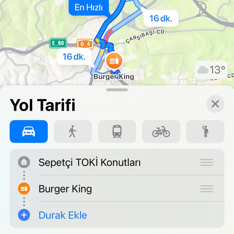 Trendyol Yemek Uygulamasında Teslimat Sorunu