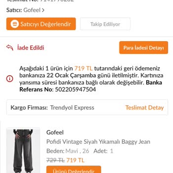 Yanlış İade Sürecinde Mağduriyet