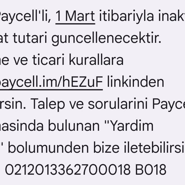 İptal Edilemeyen İnaktif Kart Kabusu