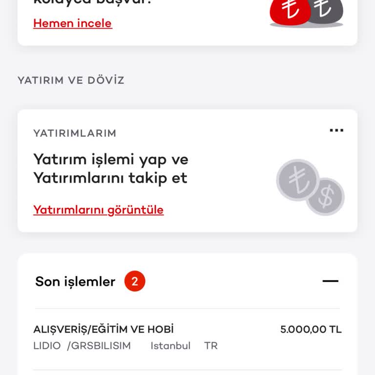 Beklenmedik Kredi Kartı Çekimi