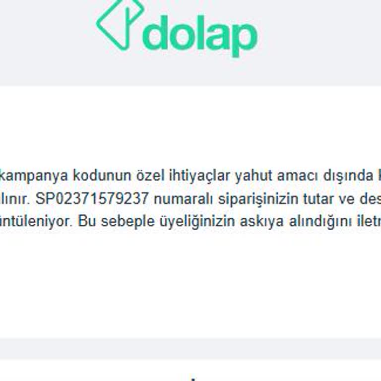 Kargo Engeli Ve Müşteri Hizmetleri Sorunları