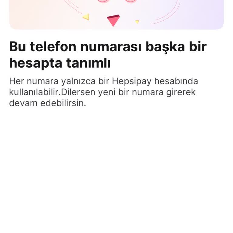 Hepsipay Hesabıma Giriş Sorunu