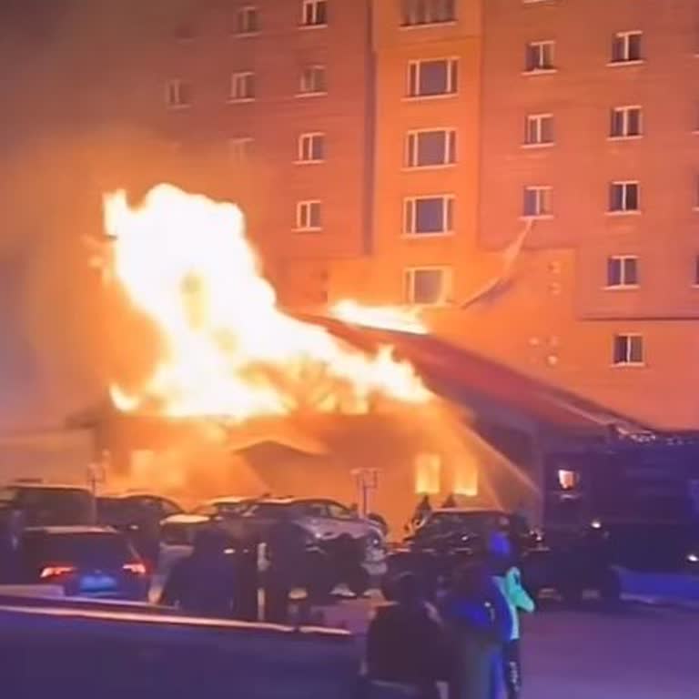 Yangın Güvenliği Olmayan Otelde Hayati Tehlike