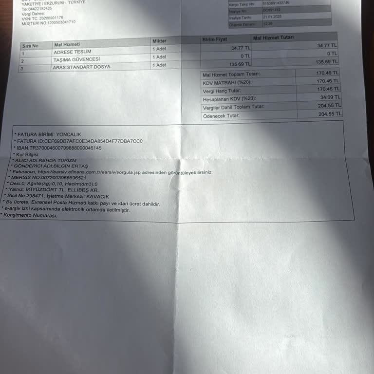 Kargo Teslimatında Yaşanan Büyük Aksaklık