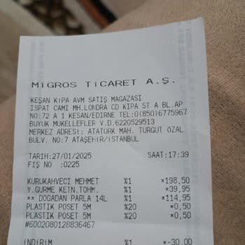 Migros'tan Aldığım Üründe Canlı Kelebek Şoku