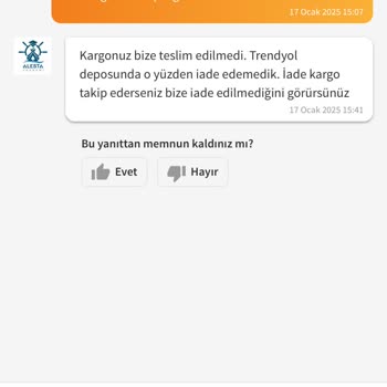 Trendyol İade Sürecinde Kaybolan Yatak Örtüsü Ve Karmaşa